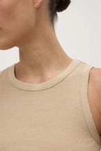 Nika Rib Tank - Tan
