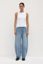 Nika Rib Tank - White