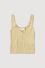 Paulina Scoop Tank - Chamomile