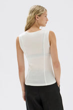 Penelope Jersey Tank - White