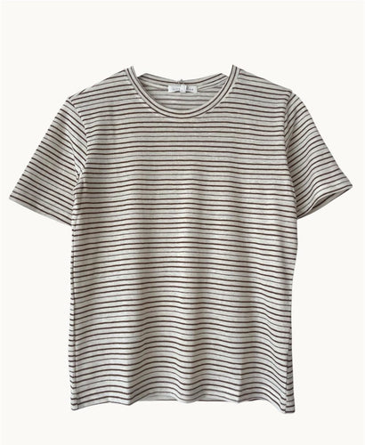 Petra Tee Choc Stripe