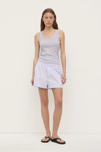 Robyn Scoop Neck Rib Tank - Lilac