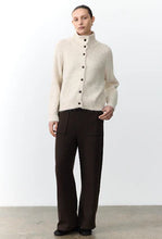 Sidney Button Up Cardigan - Natural