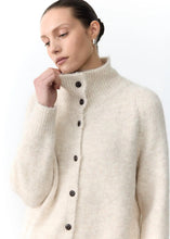 Sidney Button Up Cardigan - Natural