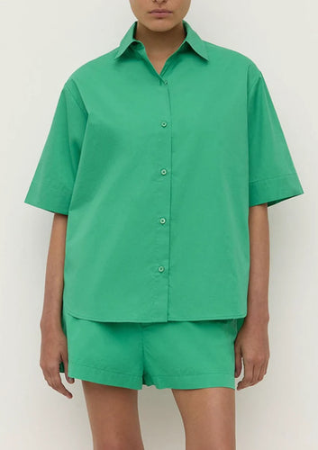 Joni Short Sleeve Shirt - Bright Green