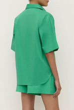 Joni Short Sleeve Shirt - Bright Green