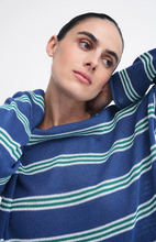 Stripe Spring Knit - Blue/Green