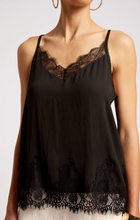 Drift Lace Tank - Black