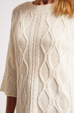 Casa Cable Jumper - White