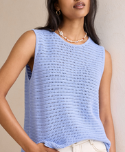 Margot Mesh Knit - Sky Blue