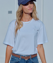 Stevie Slouchy Tee - White