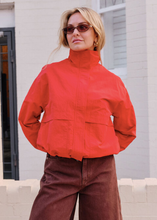 Fletcher Funnel Bomber - Pomodoro Red