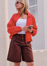 Fletcher Funnel Bomber - Pomodoro Red