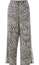 Relaxed Drawstring Pant - Leopard Linen Blend