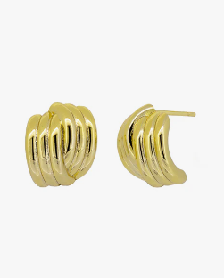 Lucretia Studs - Gold