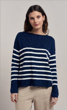 Bobbie Top Navy/Milk