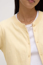 Semra Cotton Cashmere Cardigan - Chamomile