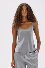 Signature Silk Cami - Silver