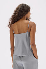 Signature Silk Cami - Silver