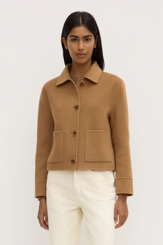 Tasmin Wool Jacket Camel