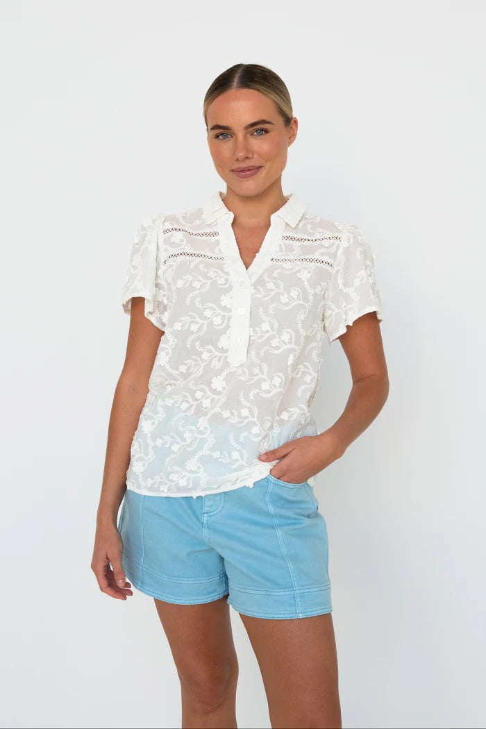 Valentina Shirt - White