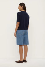 Vanya Cotton Cashmere Knit - Navy