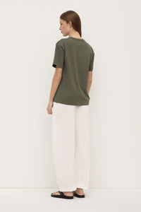 organic base tee moss
