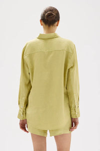 Xander Long Sleeve Shirt - Pear