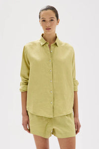 Xander Long Sleeve Shirt - Pear