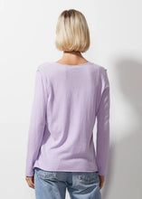 V Stitch Jumper - Lilac