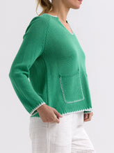 Hand Work Trim A-Line - Apple