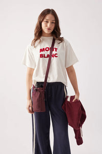 bottle sling burgundy