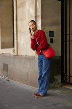 Stash Base Crossbody Cloud - Cherry Red