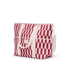 cooler base - burgundy/peony