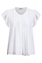 Orsula Button Top - White