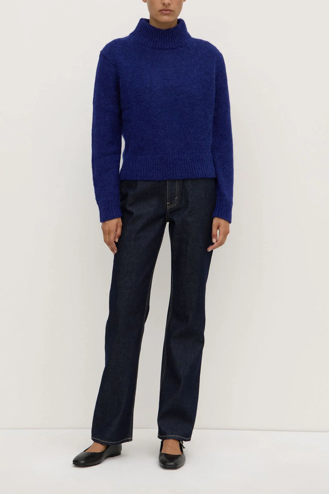 Cosette Aplaca Wool Blend Knit - Ink