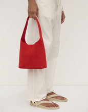 neve suede mini bag - chilli