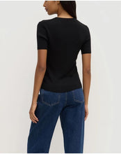 Amira Knit Short Sleeve Tee