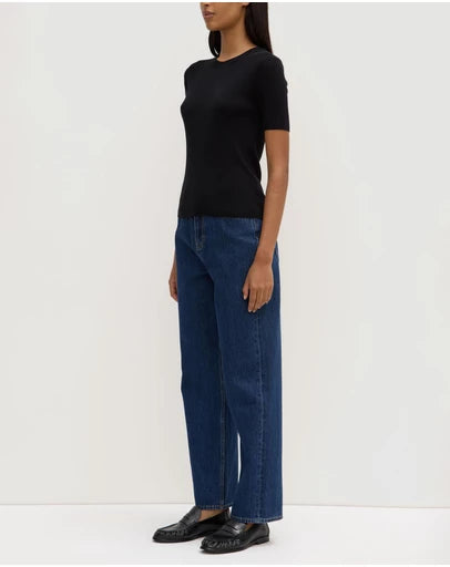 Amira Knit Short Sleeve Tee