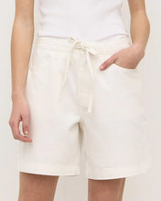 Bobbie Twill Midrise Short - Antique White