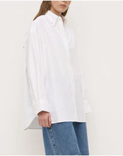 Ollie Oxford long sleeve shirt - white