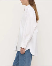 Ollie Oxford long sleeve shirt - white