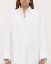 Ollie Oxford long sleeve shirt - white