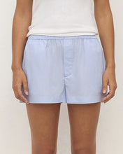 Havana Stripe Poplin Short - Blue/White Stripe