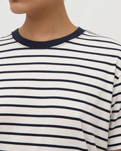 Leony Stripe Tee - True Navy/Antique White