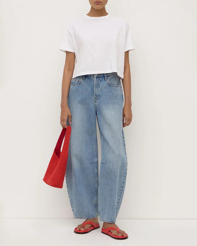 Gia Short Sleeve Tee - White