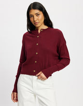 Dacey Cardigan - Cherry Ripe