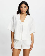 Bay Linen Shirt  - White