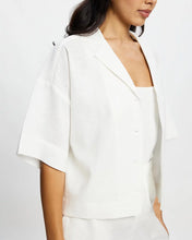 Bay Linen Shirt  - White