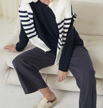 Jude Linen Pant - Navy
